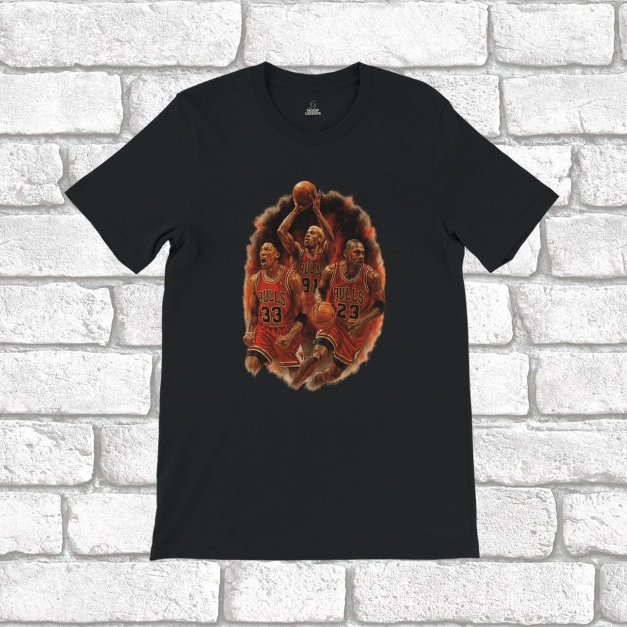 Camiseta Edición limitada Hoop Legends | Chicago Bulls Big Three